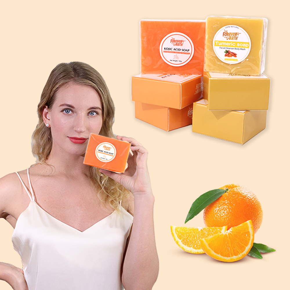 Glow Balance Soap Set | Turmeric + Koji Brightening Bars (4-Pack)