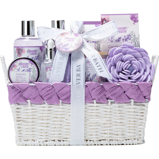 "Indulge in Serenity: Forever Bath Lavender Spa Gift Basket Set Review"