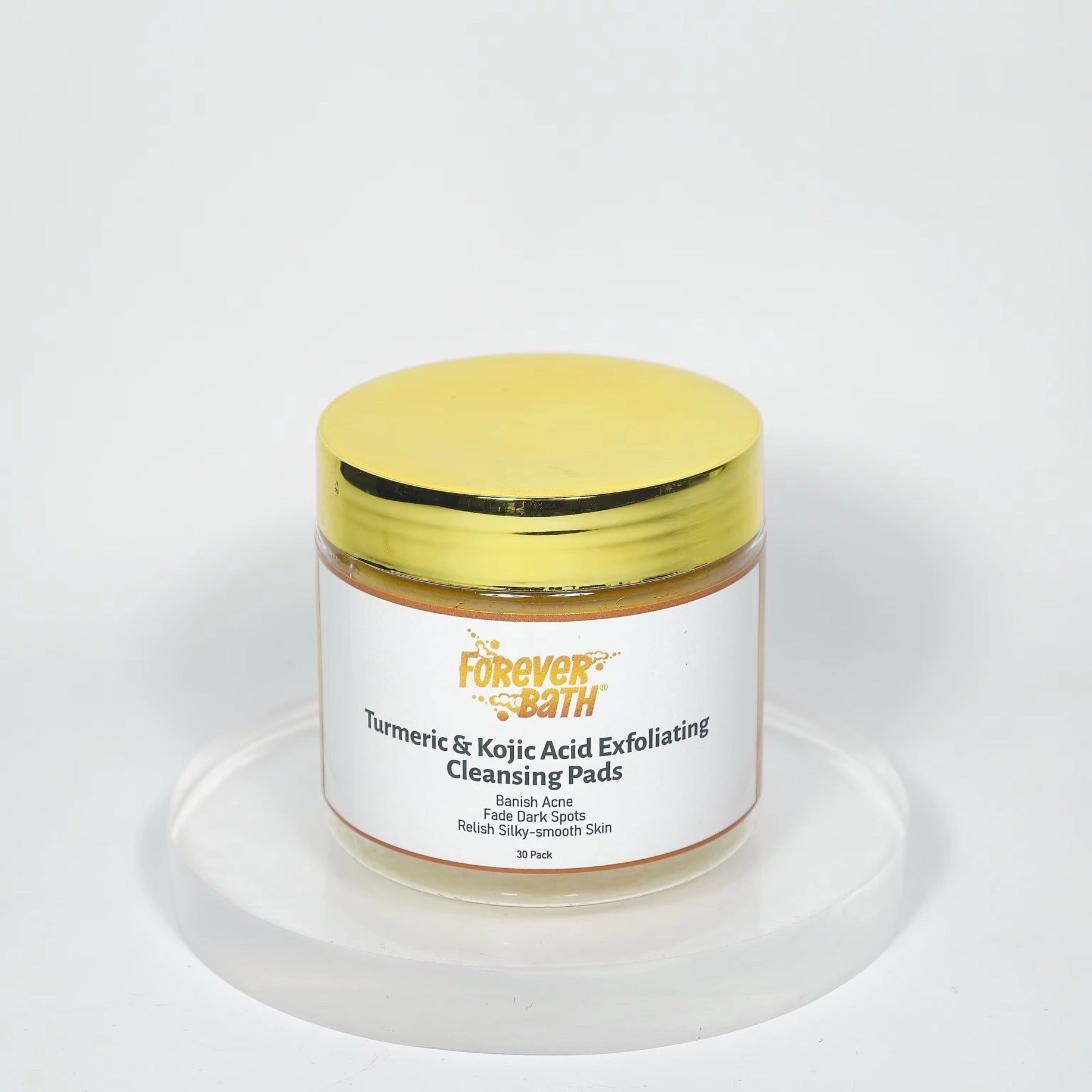 Forever Bath Turmeric & Kojic Acid Exfoliating Cleansing Pads